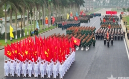 Chương tr&igrave;nh Lễ kỷ niệm cấp quốc gia ch&agrave;o mừng 50 năm Ng&agrave;y Giải ph&oacute;ng miền Nam, thống nhất đất nước