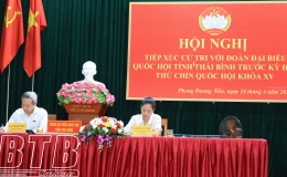 Cử tri  kiến nghị quan t&acirc;m thực hiện chế độ, ch&iacute;nh s&aacute;ch cho c&aacute;n bộ kh&ocirc;ng chuy&ecirc;n tr&aacute;ch cấp x&atilde;