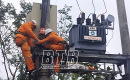 Điện lực Kiến Xương: Bảo đảm cấp điện an to&agrave;n, ổn định