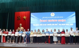 Kiến Xương: Ph&aacute;t động Th&aacute;ng c&ocirc;ng nh&acirc;n, Th&aacute;ng h&agrave;nh động về an to&agrave;n, vệ sinh lao động