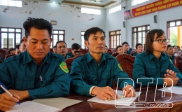 Tiền Hải: Huấn luyện d&acirc;n qu&acirc;n tự vệ &ldquo;cơ bản, thiết thực, vững chắc&rdquo;