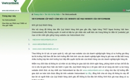 Cảnh b&aacute;o website giả mạo c&aacute;c ng&acirc;n h&agrave;ng