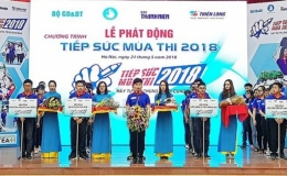 Ph&aacute;t động chương tr&igrave;nh &ldquo;Tiếp sức m&ugrave;a thi&rdquo; 2018
