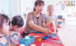 B&ocirc;ng hoa đẹp của gi&aacute;o dục mầm non