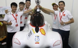 Việt Nam lần thứ 5 v&ocirc; địch ch&acirc;u &Aacute; về xe tiết kiệm nhi&ecirc;n liệu