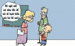 Cha con hạnh kiểm k&eacute;m