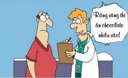 Ăn chocolate để trị răng ố v&agrave;ng