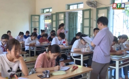 Vũ Thư: Chủ động &ocirc;n thi THPT quốc gia khi thời tiết nắng n&oacute;ng