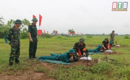 Th&agrave;nh phố Th&aacute;i B&igrave;nh: Hội thao d&acirc;n qu&acirc;n tự vệ năm 2019