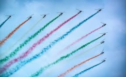 560 m&aacute;y bay hội tụ trong triển l&atilde;m h&agrave;ng kh&ocirc;ng thế giới ở Trung Quốc