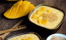 C&ocirc;ng thức ch&egrave; xo&agrave;i tr&acirc;n ch&acirc;u giải nhiệt m&ugrave;a h&egrave;