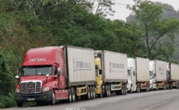 Lạng Sơn gắn biển số điện tử cho phương tiện tại cửa khẩu quốc tế Hữu Nghị