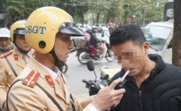 Xử l&yacute; gần 900 trường hợp vi phạm nồng độ cồn