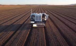 Cỗ m&aacute;y d&ugrave;ng laser diệt 100.000 c&acirc;y cỏ mỗi giờ