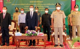 Kh&aacute;nh th&agrave;nh cửa khẩu quốc tế T&acirc;n Nam - Meun Chey