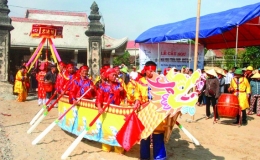 Lễ hội cầu ngư Nhượng Bạn được c&ocirc;ng nhận di sản văn h&oacute;a phi vật thể quốc gia