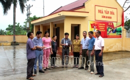 Nam Định: X&atilde; Y&ecirc;n Ch&iacute;nh nỗ lực x&acirc;y dựng n&ocirc;ng th&ocirc;n mới n&acirc;ng cao