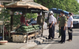 Thị trấn Hưng H&agrave;: Bảo đảm an to&agrave;n cho cuộc bầu cử