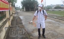 Tiền Hải: Tăng cường ph&ograve;ng, chống dịch Covid-19