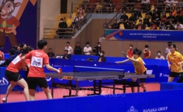 B&oacute;ng b&agrave;n Việt Nam v&agrave;o b&aacute;n kết nội dung đ&ocirc;i nữ