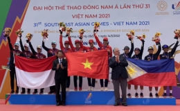  Đua thuyền Th&aacute;i B&igrave;nh c&oacute; th&ecirc;m 1 HCV tại SEA Games 31