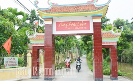 Nam Định x&acirc;y dựng n&ocirc;ng th&ocirc;n mới n&acirc;ng cao, kiểu mẫu: Bệ ph&oacute;ng cho "tam n&ocirc;ng" cất c&aacute;nh