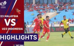 U23 Indonesia 1-1 (4-3 pen) U23 Malaysia: Kịch t&iacute;nh trận tranh HCĐ SEA Games 31