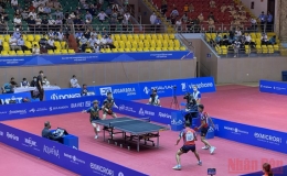 X&aacute;c định c&aacute;c đội gi&agrave;nh Huy chương V&agrave;ng nội dung đ&aacute;nh đ&ocirc;i m&ocirc;n b&oacute;ng b&agrave;n SEA Games 31