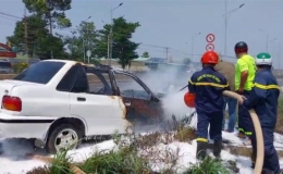 Bộ C&ocirc;ng an khuyến c&aacute;o người d&acirc;n c&aacute;c biện ph&aacute;p ph&ograve;ng ngừa, xử l&yacute; khi xảy ra ch&aacute;y xe &ocirc; t&ocirc;, xe m&aacute;y