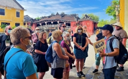 Cả nước đ&atilde; đ&oacute;n gần 4,6 triệu lượt kh&aacute;ch quốc tế