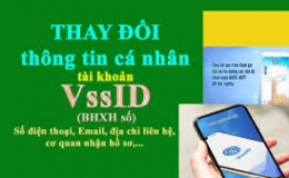 C&aacute;ch thay đổi, cập nhật t&agrave;i khoản tr&ecirc;n VssID