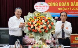 Đại hội C&ocirc;ng đo&agrave;n B&aacute;o Th&aacute;i B&igrave;nh