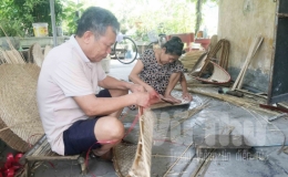 Giữ nghề m&acirc;y tre đan Ph&uacute;c Th&agrave;nh