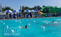 Hưng H&agrave;: Khai mạc giải bơi học sinh khối tiểu học năm học 2022-2023