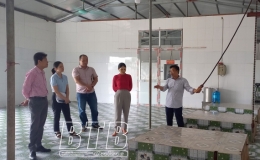 Kiểm tra an to&agrave;n thực phẩm tại huyện Hưng H&agrave;