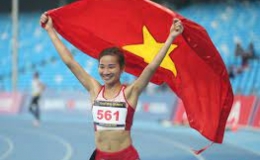 Nguyễn Thị Oanh - Vận động vi&ecirc;n điền kinh Việt Nam đầu ti&ecirc;n gi&agrave;nh 4 Huy chương V&agrave;ng c&aacute; nh&acirc;n trong một kỳ SEA Games