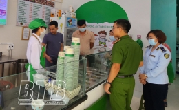 Quỳnh Phụ: Kiểm tra hoạt động sản xuất, kinh doanh an to&agrave;n thực phẩm