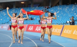 SEA Games 32, ng&agrave;y thi đấu 12/5 của Đo&agrave;n TTVN: Điền kinh tiếp tục gi&agrave;nh v&agrave;ng