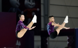 Việt Nam th&acirc;u t&oacute;m to&agrave;n bộ HC v&agrave;ng Aerobic