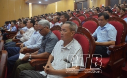  Quỳnh Phụ: 410 c&aacute;n bộ, đảng vi&ecirc;n cơ sở được bồi dưỡng kiến thức về lịch sử Đảng