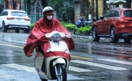 Bắc Bộ c&oacute; mưa r&agrave;o v&agrave; d&ocirc;ng rải r&aacute;c