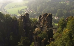 Cho&aacute;ng ngợp với d&atilde;y n&uacute;i đ&aacute; cổ tại Đức h&igrave;nh th&agrave;nh c&aacute;ch đ&acirc;y cả triệu năm