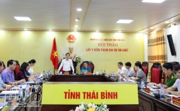 Đo&agrave;n đại biểu Quốc hội tỉnh lấy &yacute; kiến đ&oacute;ng g&oacute;p v&agrave;o một số dự thảo luật