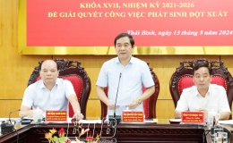 Họp Thường trực HĐND tỉnh