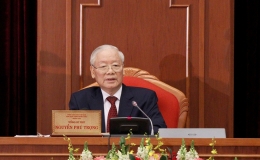 Khai mạc Hội nghị lần thứ ch&iacute;n Ban Chấp h&agrave;nh Trung ương Đảng kh&oacute;a XIII