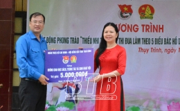  Ph&aacute;t động phong tr&agrave;o &ldquo;Thiếu nhi Th&aacute;i B&igrave;nh thi đua thực hiện 5 điều B&aacute;c Hồ dạy&rdquo;, giai đoạn 2024 &ndash; 2027