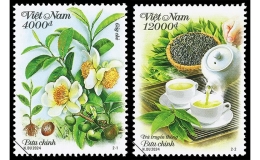 Ph&aacute;t h&agrave;nh b&ocirc;̣ tem &ldquo;C&acirc;y chè&rdquo;