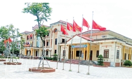 Tiền Hải: Sắp xếp đơn vị h&agrave;nh ch&iacute;nh cấp x&atilde; bảo đảm bộ m&aacute;y tinh gọn, hiệu quả