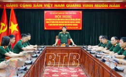 Bộ Chỉ huy Qu&acirc;n sự tỉnh: Giao nhiệm vụ lực lượng tham gia luyện tập, diễu binh, diễu h&agrave;nh kỷ niệm 80 năm Quốc kh&aacute;nh 2/9