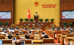 C&ocirc;ng bố nghị quyết của Ủy ban Thường vụ Quốc hội v&agrave; Quốc hội kh&oacute;a XV